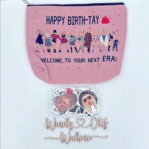 NWT 101 pc Taylor Swift Pouch/Sticker Bundle